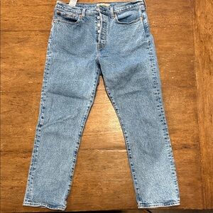 Levi's High Rise Light Blue Jeans